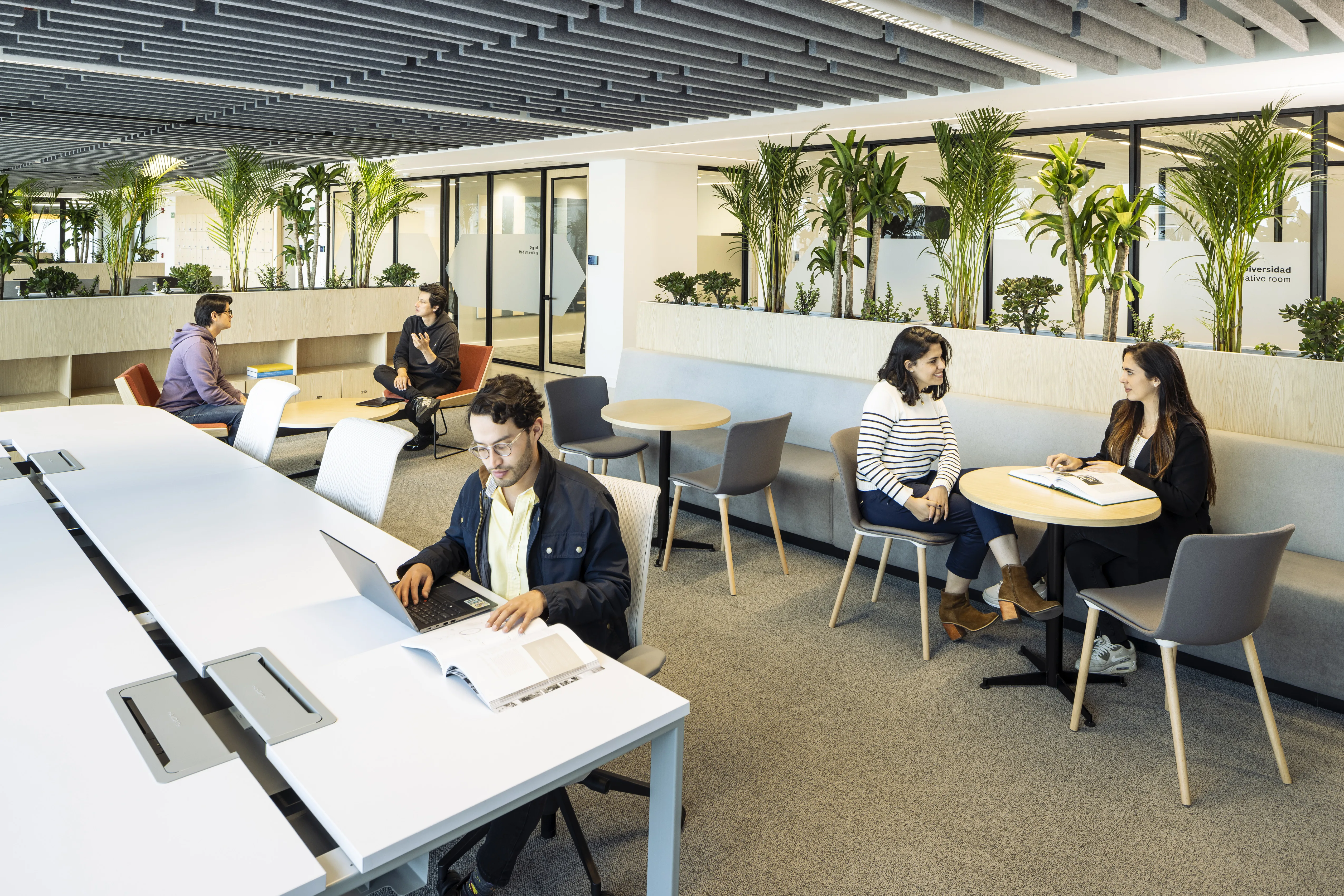 Desk Reservations and Space Management in the Hybrid Workplace