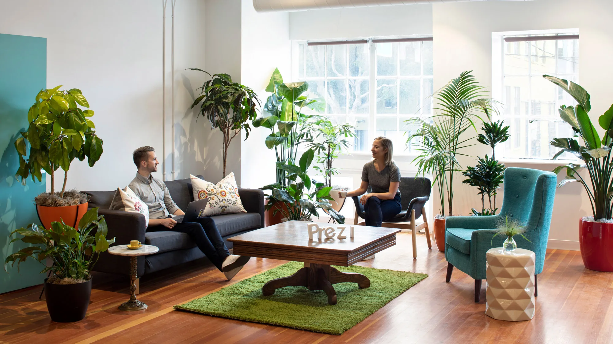 Facility managers discussing space management and how it can help them win the war on talent.